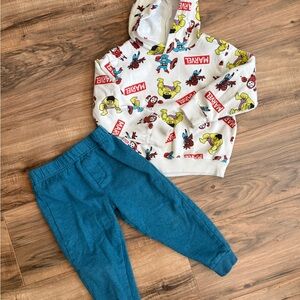 Marvel Toddler Hoodie & Pants Set